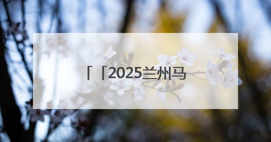 「2025兰州马拉松观赛指南」特色体育活动 数千群众展演燃动全城