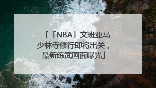 「NBA」文班亚马少林寺修行即将出关，最新练武画面曝光