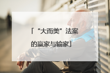 “大而美”法案的赢家与输家