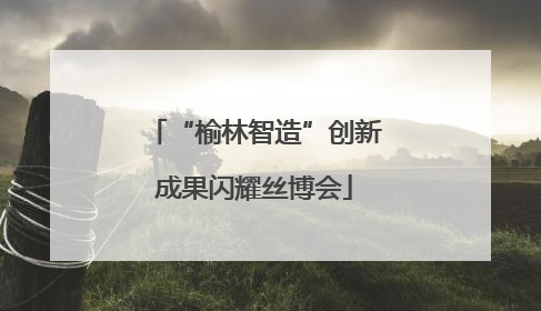 “榆林智造”创新成果闪耀丝博会