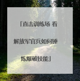 直击训练场 看解放军官兵如何锤炼爆破技能