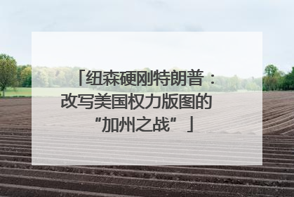 纽森硬刚特朗普：改写美国权力版图的 “加州之战”