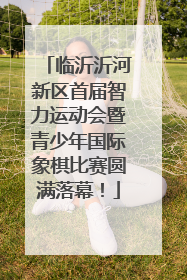 临沂沂河新区首届智力运动会暨青少年国际象棋比赛圆满落幕！