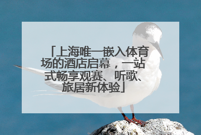 上海唯一嵌入体育场的酒店启幕，一站式畅享观赛、听歌、旅居新体验
