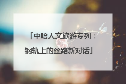 中哈人文旅游专列：钢轨上的丝路新对话