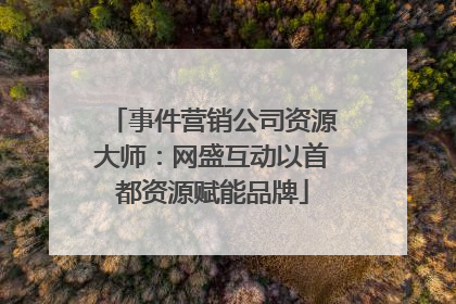 事件营销公司资源大师：网盛互动以首都资源赋能品牌
