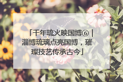 千年琉火映国博⑥｜淄博琉璃点亮国博，璀璨技艺传承古今