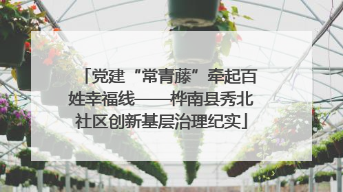党建“常青藤”牵起百姓幸福线——桦南县秀北社区创新基层治理纪实