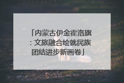 内蒙古伊金霍洛旗：文旅融合绘就民族团结进步新画卷