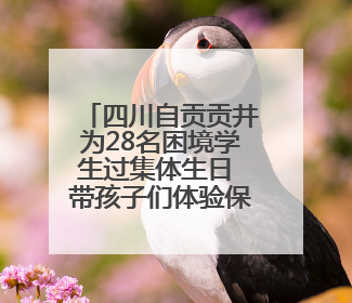 四川自贡贡井为28名困境学生过集体生日 带孩子们体验保龄球运动