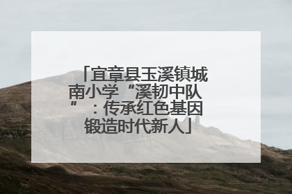 宜章县玉溪镇城南小学“溪韧中队”：传承红色基因 锻造时代新人