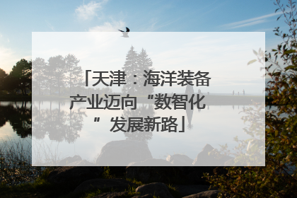 天津：海洋装备产业迈向“数智化”发展新路