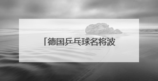 德国乒乓球名将波尔退役：从孔令辉打到王楚钦，同5代国乒选手竞争