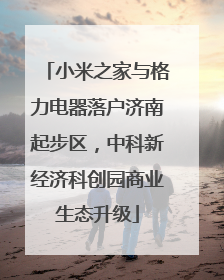 小米之家与格力电器落户济南起步区，中科新经济科创园商业生态升级