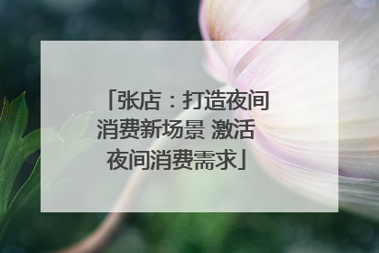 张店：打造夜间消费新场景 激活夜间消费需求