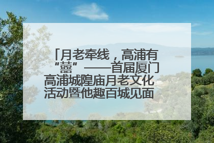 月老牵线，高浦有“囍”——首届厦门高浦城隍庙月老文化活动暨他趣百城见面会隆重举办