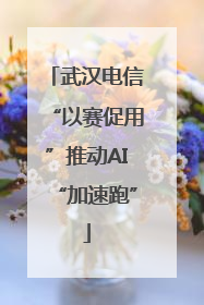 武汉电信“以赛促用”推动AI“加速跑”