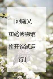 河南又一重磅博物馆将开馆试运行