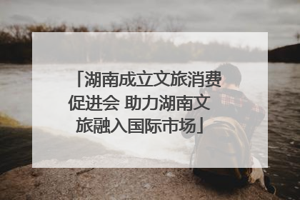 湖南成立文旅消费促进会 助力湖南文旅融入国际市场