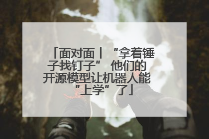 面对面丨“拿着锤子找钉子” 他们的开源模型让机器人能“上学”了