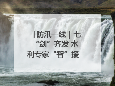 防汛一线｜七“剑”齐发 水利专家“智”援湘西北抗洪流