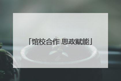 馆校合作 思政赋能