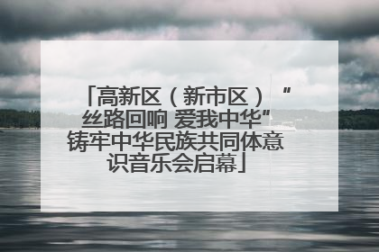 高新区（新市区）“丝路回响 爱我中华”铸牢中华民族共同体意识音乐会启幕