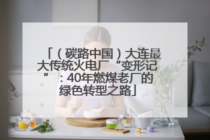 （碳路中国）大连最大传统火电厂“变形记”：40年燃煤老厂的绿色转型之路