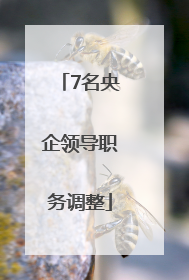 7名央企领导职务调整