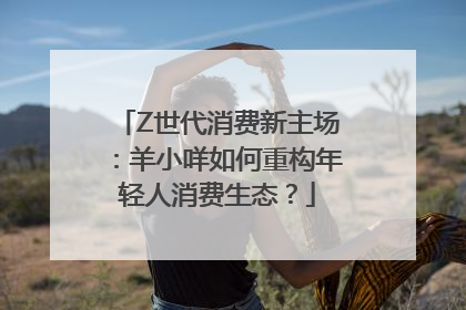 Z世代消费新主场：羊小咩如何重构年轻人消费生态？